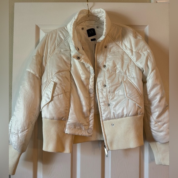 A/X ARMANI EXCHANGE Parka with Fur Collar(small stain on the inside of jacket) - Picture 1 of 12
